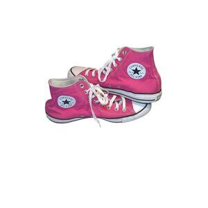 Converse Shoes Womens Size 10 Fuchsia Chuck Taylor All Star High Top Mens Size 8